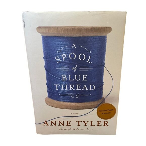 A Spool of Thread Anne Tyler Signed First Edition Hardcover Book - Picture 7 of 12